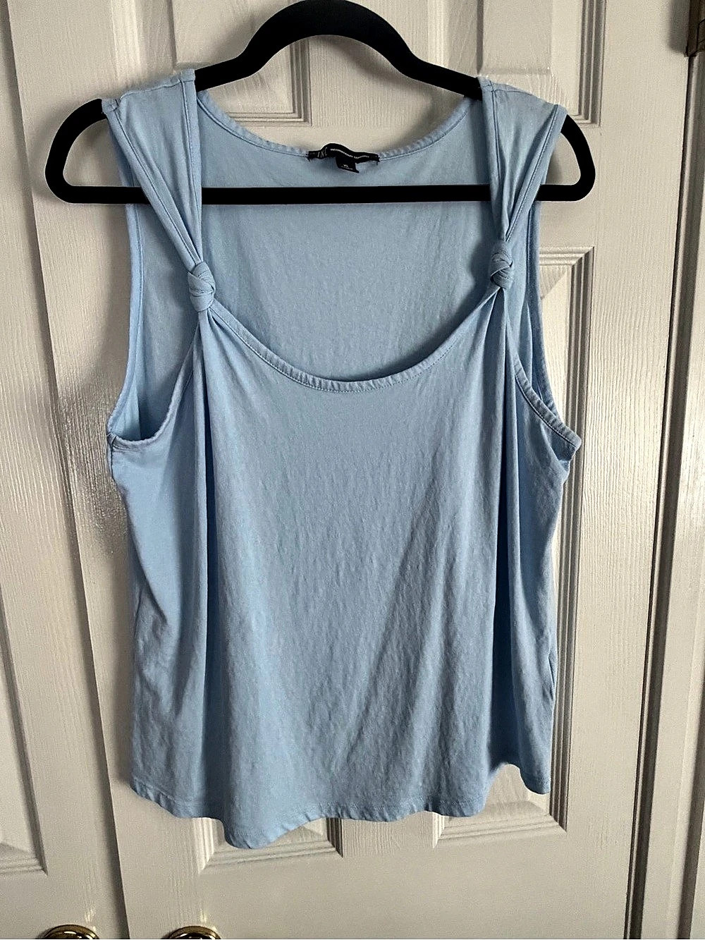 INC International Concepts Blue Tank Top
